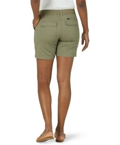 Women's Midrise 7" Regular Fit Utility Short Deep Lichen Green $13.76 Shorts