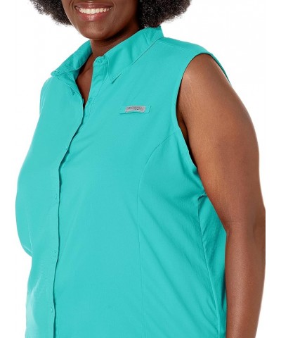 Sportswear Women's Tamiami Sleeveless Shirt Electric Turquoise $17.98 Activewear