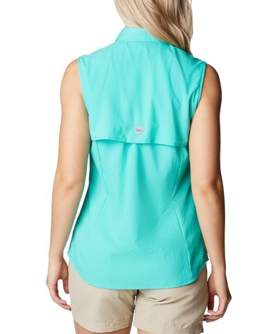 Sportswear Women's Tamiami Sleeveless Shirt Electric Turquoise $17.98 Activewear