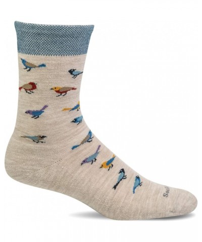 Women's Poppy Crew Sock Audubon Barley $15.28 Activewear