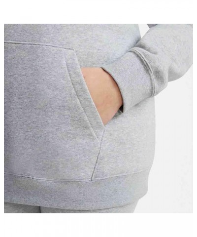 Women's Dark Grey Heather Essential Fleece Hoodie (BV4124 063) Heather Grey/White $27.06 Activewear