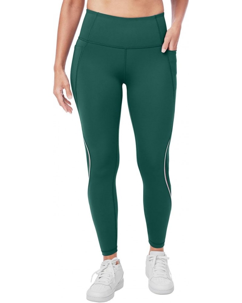 Ladies Work It Out Legging (Medium, Astro Teal) $10.99 Leggings