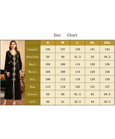 PolyJolly Handmade Bead Abaya Dress for Women Dubai Sadui Fancy Moroccan Kaftan Wedding Attire Collection Blue-607 $45.35 Dre...