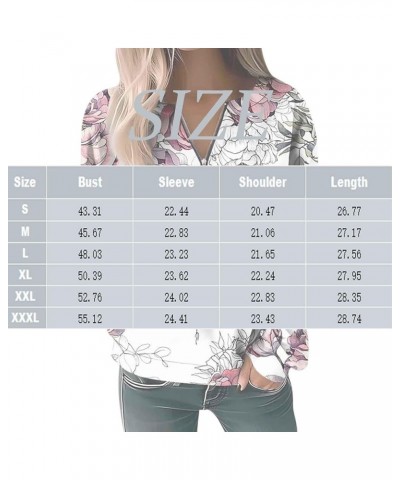 Womens Quarter Zip Pullover Lightweight Graphic Sweatshirt Fall Floral Vintage Clothes Casual Oversized Outfits A-light Blue ...