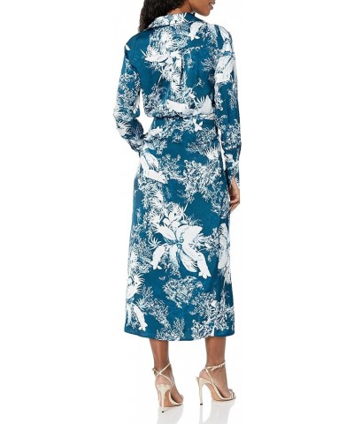 Women's Dorothee Dress Country Garden Teal Print $59.54 Dresses