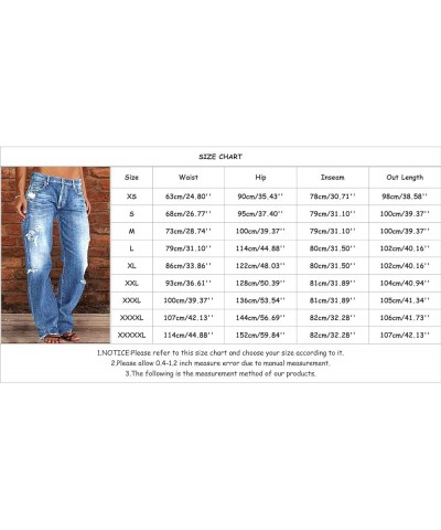 Straight Leg Jeans for Women Ripped Hem Low Waisted Jeans for Women Tall Woman Clothes Black-b $17.15 Jeans