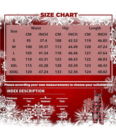 Christmas Loose Linen Women's Overalls Santa Claus Snowman Snowflake Star Penguin Prints Jumpsuits Rompers Pants 03-blue $11....