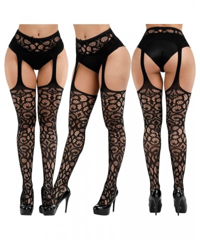 Womens High Waist Tights Fishnet Stockings Suspenders Pantyhose Mesh Thigh High Pantyhose Stockings Stockings Leggings Yl4-d ...