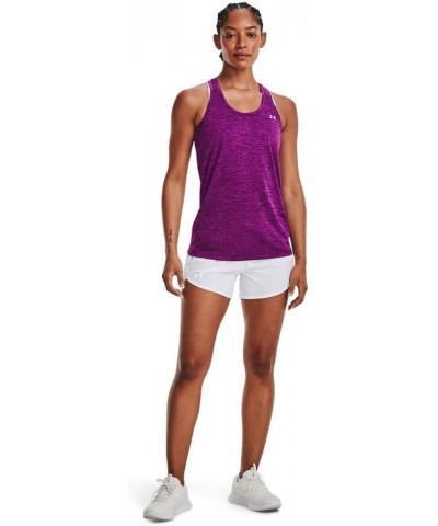 Women's Tech Twist Tank Top (514) Rivalry / Strobe / Metallic Silver $10.48 Activewear