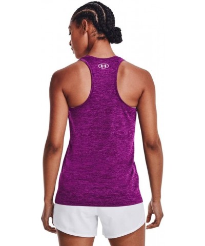 Women's Tech Twist Tank Top (514) Rivalry / Strobe / Metallic Silver $10.48 Activewear