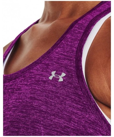 Women's Tech Twist Tank Top (514) Rivalry / Strobe / Metallic Silver $10.48 Activewear