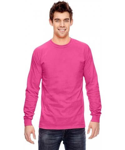 Men's Adult Long Sleeve Tee, Style 6014 Peony $10.11 T-Shirts