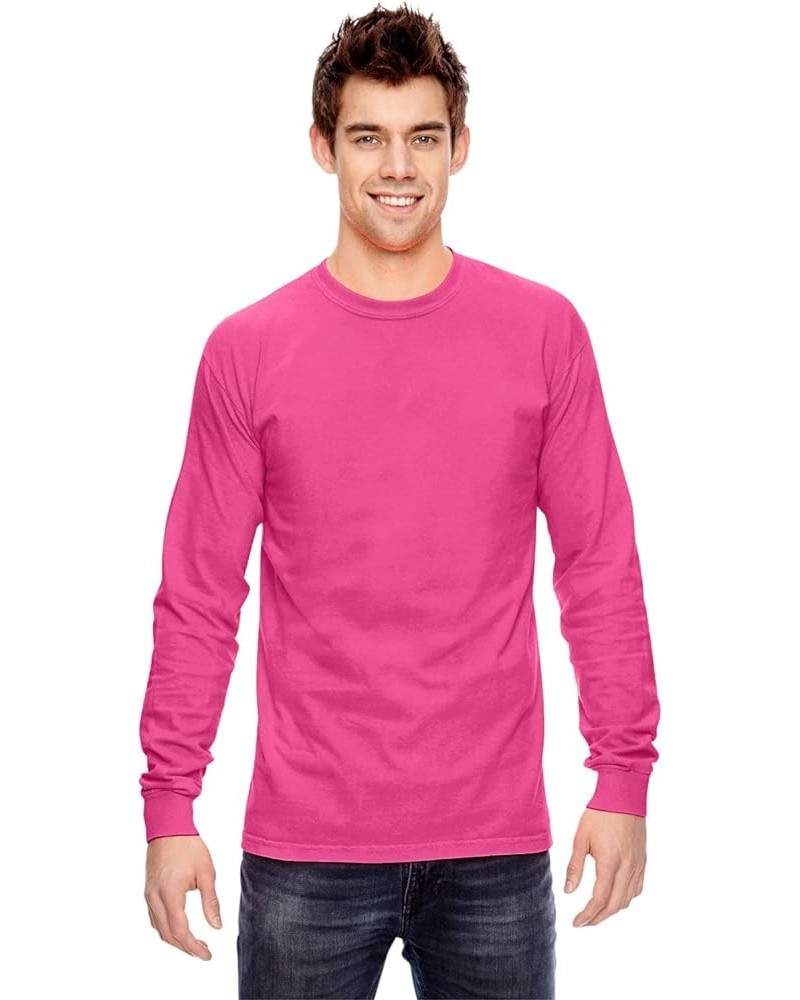 Men's Adult Long Sleeve Tee, Style 6014 Peony $10.11 T-Shirts