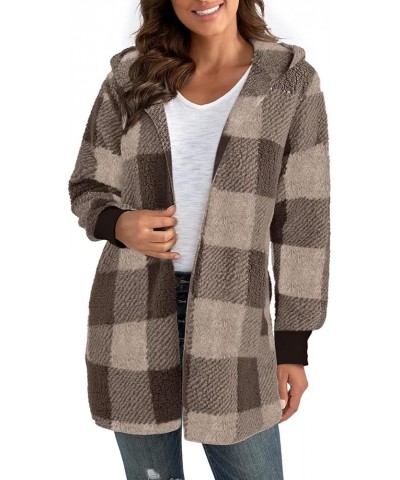 Fall Jackets for Women 2023 Plaid Shacket Flannel Cute Jackets Long Sleeve Fall Outfits Women Trendy Winter Coat 2023 Lightni...