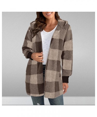 Fall Jackets for Women 2023 Plaid Shacket Flannel Cute Jackets Long Sleeve Fall Outfits Women Trendy Winter Coat 2023 Lightni...