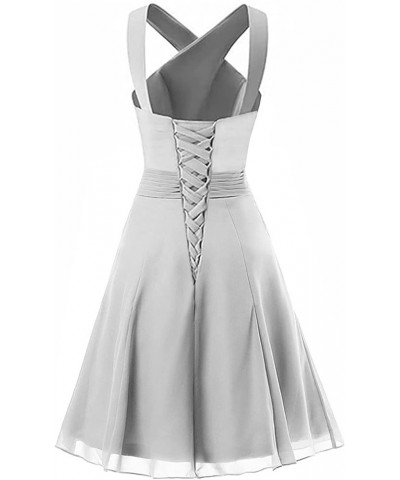 Homecoming Dresses Short Bridesmaid Dress Wedding Guest Dresses Keyhole Cocktail Dress Lilac $18.00 Dresses