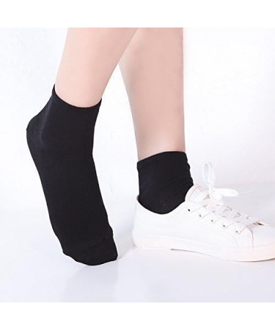 Women's Ultra Thin Cotton Dress Socks,Summer Lightweight Casual Above Ankle Crew Socks 6 or 12 Pairs 12black-s $9.17 Socks