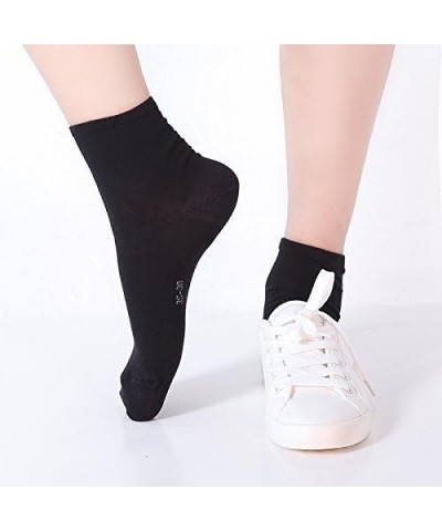 Women's Ultra Thin Cotton Dress Socks,Summer Lightweight Casual Above Ankle Crew Socks 6 or 12 Pairs 12black-s $9.17 Socks