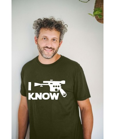 Couple Shirt Princes Leia Hon Solo T-Shirt I Love You I Know Letter Tee Valentine's Day Gift Tops Green $12.34 T-Shirts