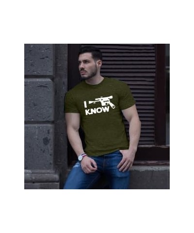 Couple Shirt Princes Leia Hon Solo T-Shirt I Love You I Know Letter Tee Valentine's Day Gift Tops Green $12.34 T-Shirts