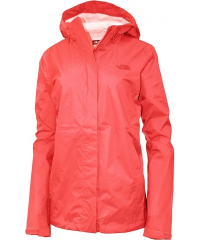 Women's Venture 2 Dryvent Waterproof Hooded Rain Shell Jacket Cayenne Red $67.90 Coats