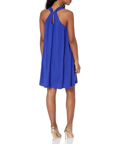 Women's A Line Halter Dress Sapphire $68.86 Dresses