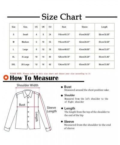 Winter Coats For Women 2023 Sherpa Lined Jacket Button Lapel Thickened Warm Jackets Plus Size Lightweight Outwear Coat C-blue...