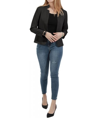 Womens Casual Business Blazers Open Front Long Sleeve Slim Work Office Blazer Jackets Black $14.28 Blazers