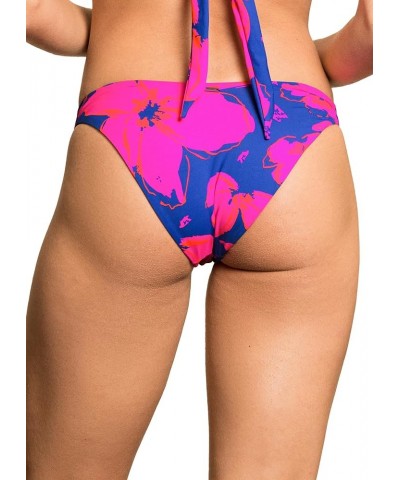 Women's Standard High Leg Cheeky Cut Pink $12.40 Swimsuits