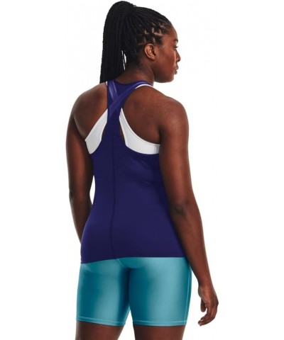 Women's HeatGear Racer Tank (468) Sonar Blue / / Iridescent $15.95 Activewear