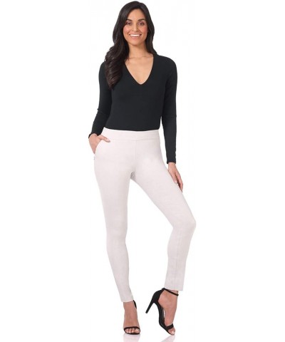 Women's Ease into Comfort Modern Stretch Skinny Pant with Tummy Control Stone Heather $25.49 Suits