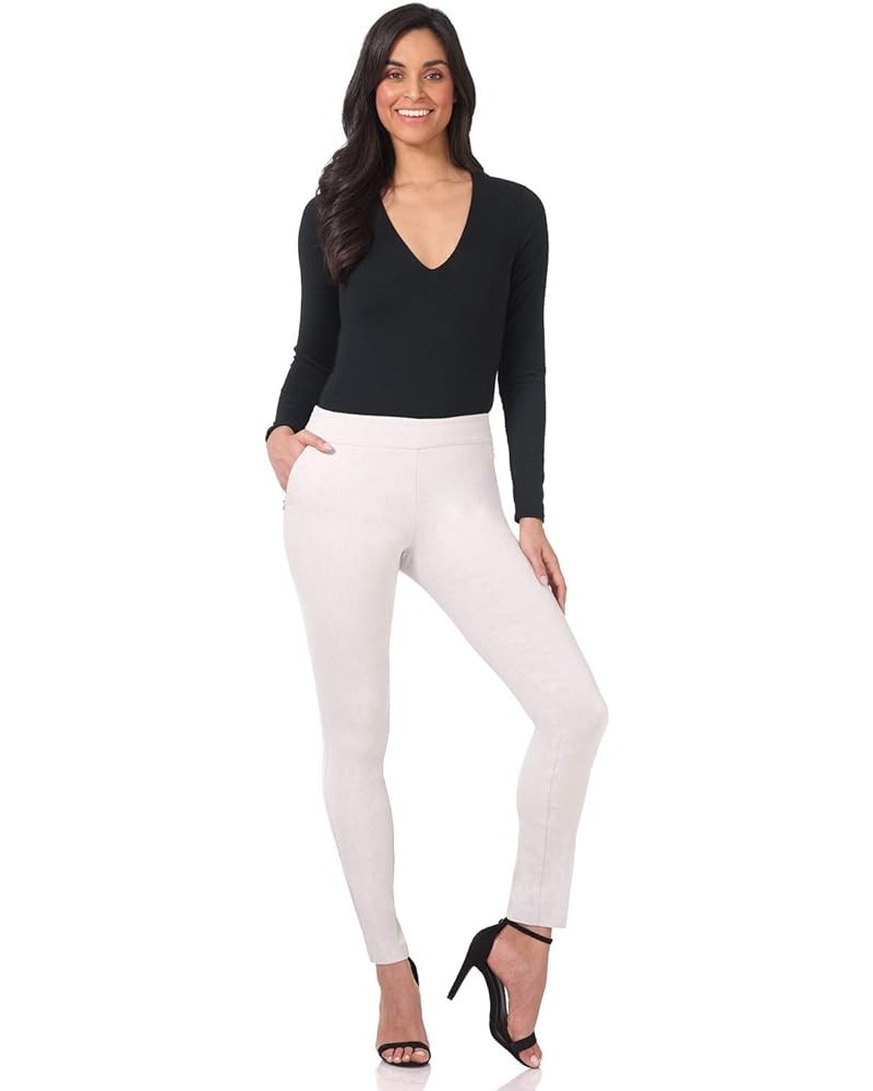 Women's Ease into Comfort Modern Stretch Skinny Pant with Tummy Control Stone Heather $25.49 Suits