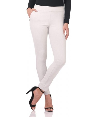 Women's Ease into Comfort Modern Stretch Skinny Pant with Tummy Control Stone Heather $25.49 Suits