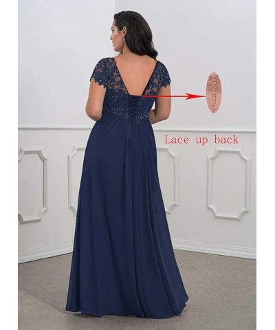 Mother of The Bride Dresses Chiffon Wedding Guest Dresses for Women Lace Mother of Groom Dresses Long Silver $43.98 Dresses