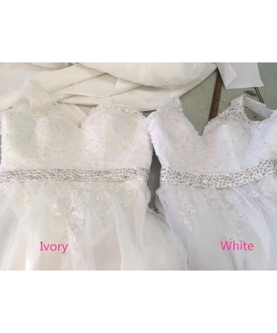 Lace Mermaid Wedding Dresses for Bride 2024 with Sleeves Beach Boho Bridal Gowns for Women A Ivory $34.50 Dresses