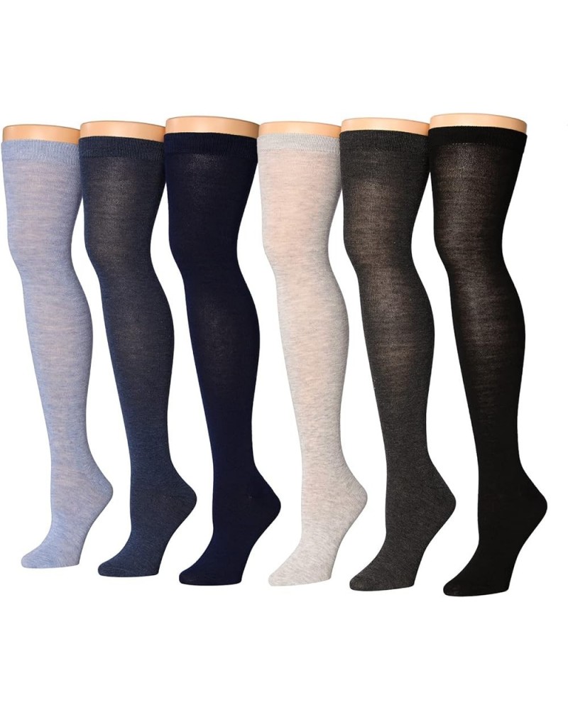 Women's Over The Knee Socks 6 Pairs Fv828 $11.65 Activewear