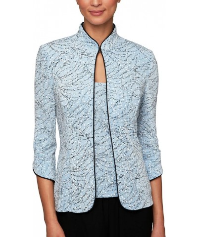 Women's Top and Jacket Set Periwinkle $41.33 Suits