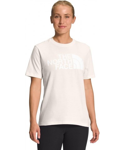 Women's Short Sleeve Half Dome Tee (Standard and Plus Size) Gardenia White/Tnf White $11.79 T-Shirts