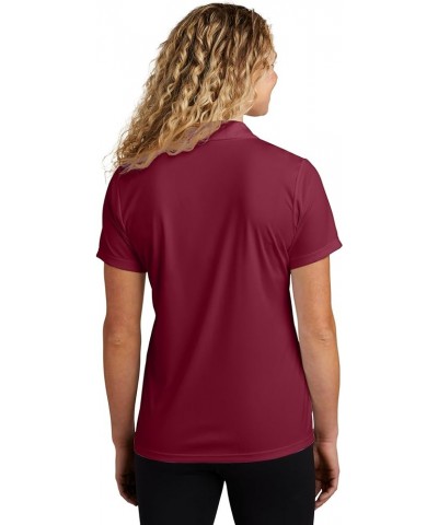 Women's Dry-Fit Golf Polo Shirts, Polo Shirts for Women (Available in Plus Sizes) Maroon $11.39 Shirts