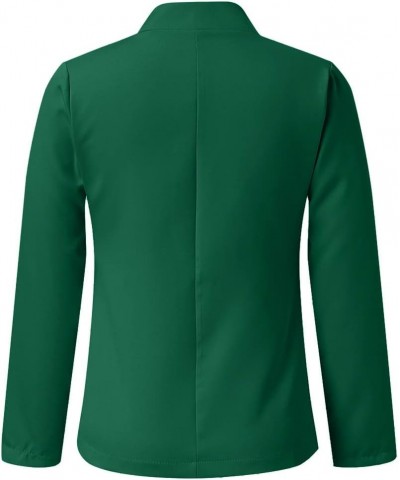 Blazer Jackets for Women Woman Jackets Solid Open Front Elegant Long Sleeve Work Office Womens Suits for Work Y2-wine $14.84 ...