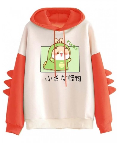 Women Hoodies Sweatshirt Japanese Kawaii Style Kitty Cat Print Hooded Pullovers Tops Long Sleeve for Womens 03bred $9.88 Acti...