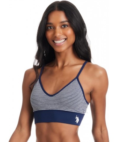 Womens Sports Bra Multipack - Wireless Bralettes for Women Classic Navy 2 Pack $10.22 Lingerie