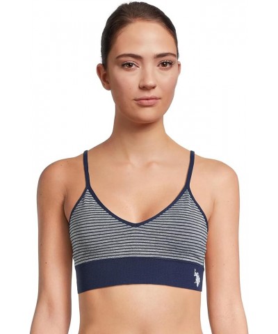 Womens Sports Bra Multipack - Wireless Bralettes for Women Classic Navy 2 Pack $10.22 Lingerie