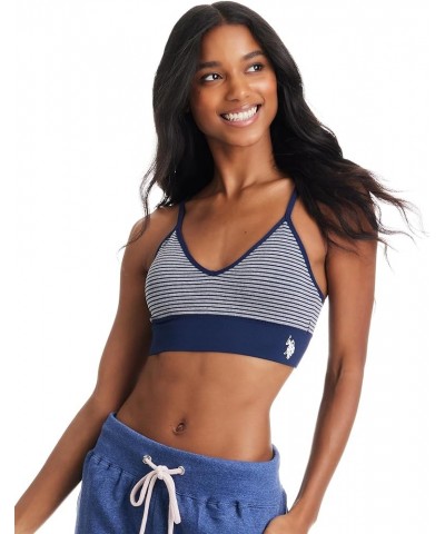 Womens Sports Bra Multipack - Wireless Bralettes for Women Classic Navy 2 Pack $10.22 Lingerie