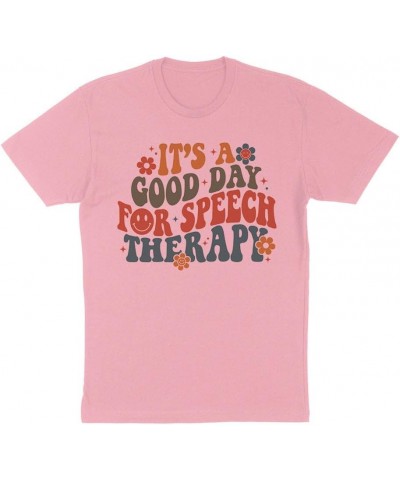 Good Day for Speech Therapy Shirt Unisex Pink $12.74 T-Shirts