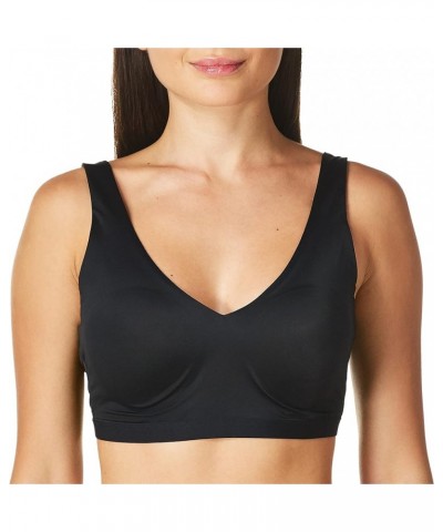 Women's Cloud 9 Super Soft, Smooth Invisible Look Wireless Lightly Lined Comfort Bra Rm1041a Black $11.49 Lingerie