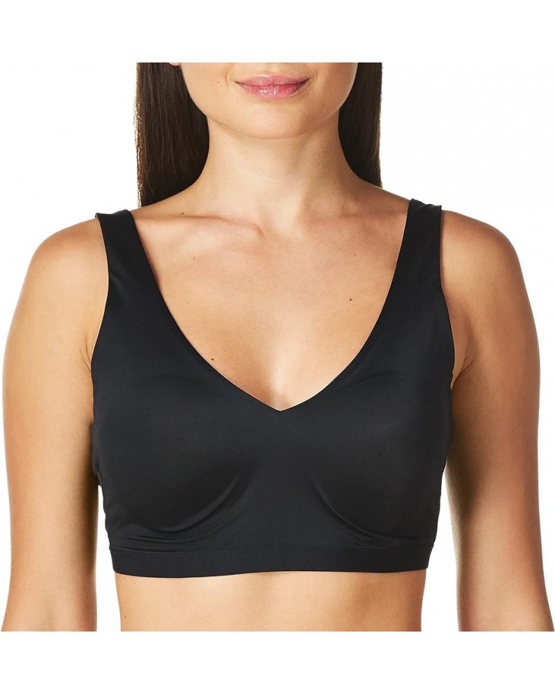 Women's Cloud 9 Super Soft, Smooth Invisible Look Wireless Lightly Lined Comfort Bra Rm1041a Black $11.49 Lingerie