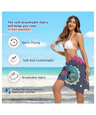 America We People Womens Swimsuit Wrap Cover Up Bikini Beach Long Sarong 70.9"x45.3 Space Planet $9.50 Swimsuits