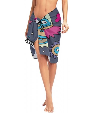 America We People Womens Swimsuit Wrap Cover Up Bikini Beach Long Sarong 70.9"x45.3 Space Planet $9.50 Swimsuits