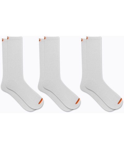 Men's and Women's Cushioned Cotton Socks-3 Pair Pack-Unisex Breathable Mesh Comfort Zones Crew - White (6 Pairs) $7.59 Active...